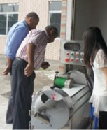 為埃及客戶提供瓜果脫皮、切割、風(fēng)干、包裝生產(chǎn)線