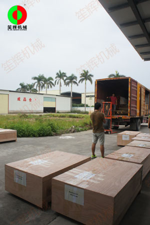 馬來(lái)西亞客戶訂購(gòu)的毛刷清洗機(jī)及大批耗材配件于近日出貨了