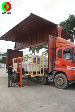 蔬果清洗加工機械現(xiàn)貨交付,按約期裝車發(fā)貨！