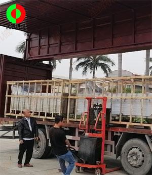 氣泡洗菜機(jī)等一批蔬果清洗設(shè)備按時交付客戶！