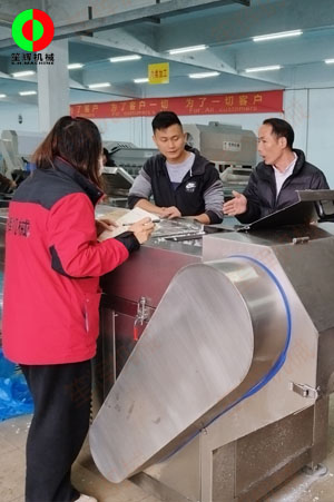 兩批客戶帶物料親臨我司試機(jī)考察，并簽訂意向合同！